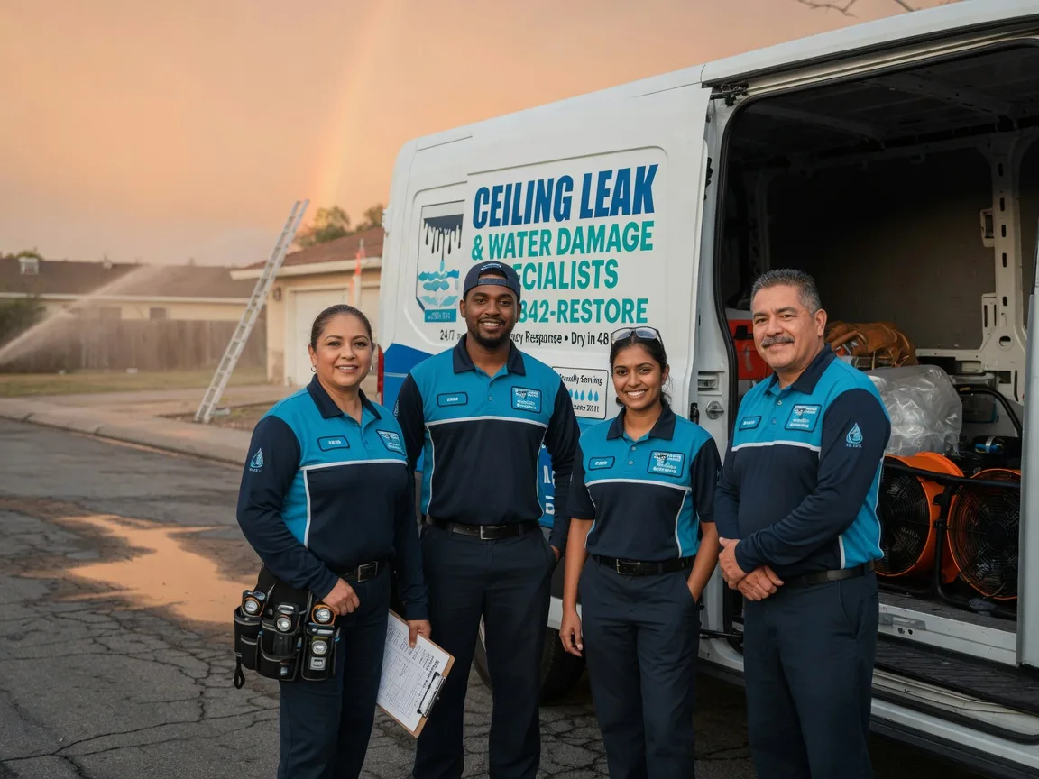 Ceiling Leak Cleanup company in Dunkerton, IA
